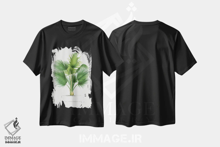 تیشرت مشکی طرح دار XXVII تریناکس B، تزئینی اثر له پالمیه ایستوار | فروشگاه ایماژ