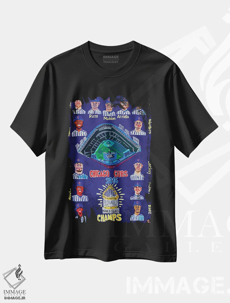 تیشرت مشکی طرح دار کابز ۲۰۱۶، دکور معاصر اثر استیو اسپنسر | immage.ir