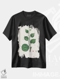 تیشرت مشکی طرح دار لیمیلاکس لارسپاریا، گیاه شناسی پزشکی، تزئینی اثر جان استیونسون | فروشگاه ایماژ