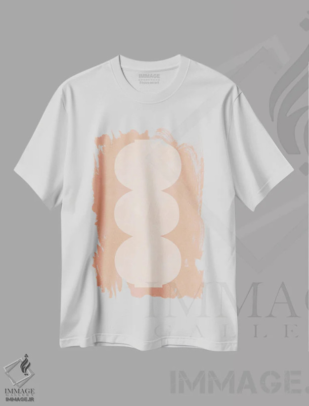 تیشرت سفید طرح دار – تیشرت قبیله ای مینیمال ,اشکال قبیله ای XI اثر ویتور کوستا فروشگاه ایماژ