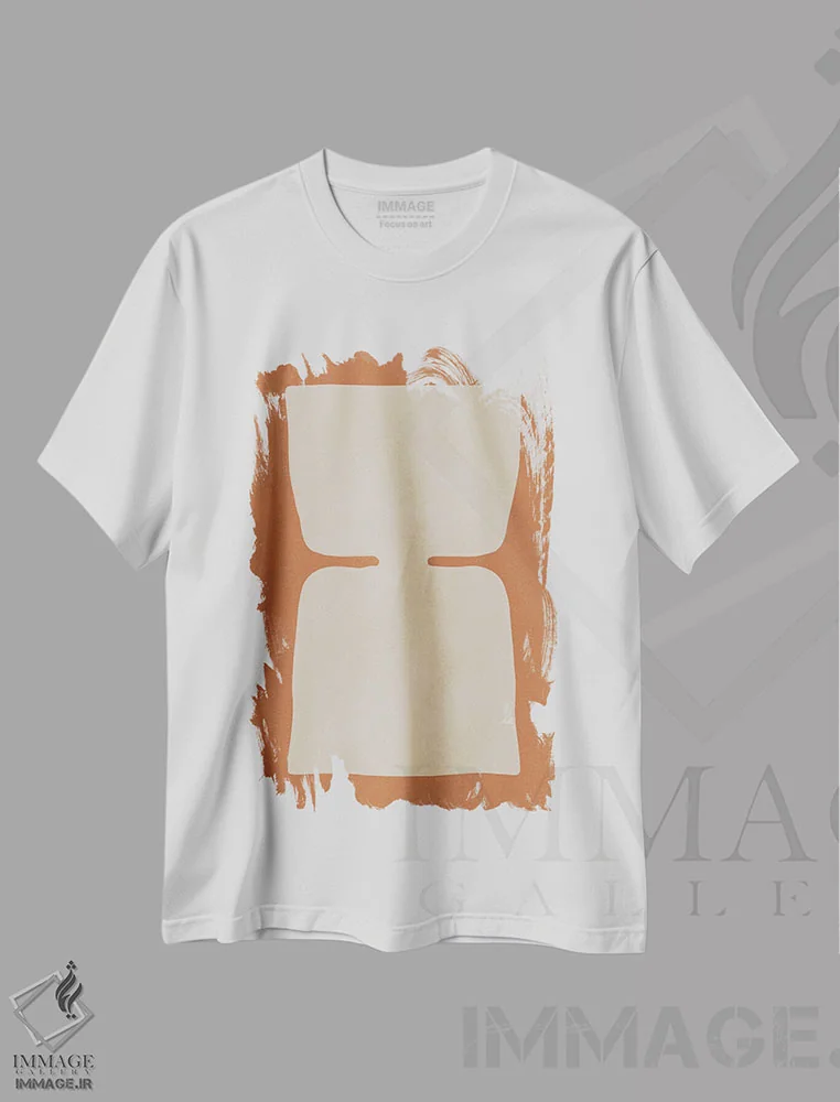 تیشرت سفید طرح دار – تیشرت قبیله ای ,اشکال قبیله ای XVI اثر ویتور کوستا immage.ir