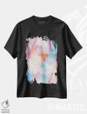 تیشرت مشکی طرح دار – تیشرت رترو ,فضای پاستلی وینتیج اثر امی لوییز بیکر فروشگاه ایماژ