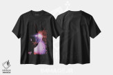 تیشرت مشکی طرح دار – تیشرت دیسکو ,تب دیسکو اثر سامانتا هیرن فروشگاه ایماژ