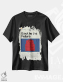 تیشرت مشکی طرح دار – تیشرت وینتیج ,بازگشت به آینده اثر پرینتس اند گیگلز اثر اَرین هیگرمن فروشگاه ایماژ