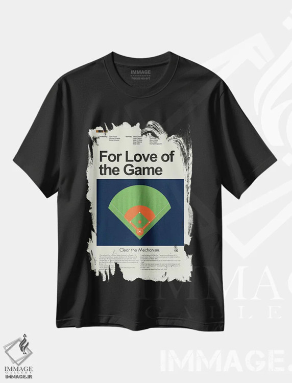 تیشرت مشکی طرح دار – تیشرت ورزشی ,برای عشق بازی اثر پرینتس اند گیگلز اثر اَرین هیگرمن immage.ir