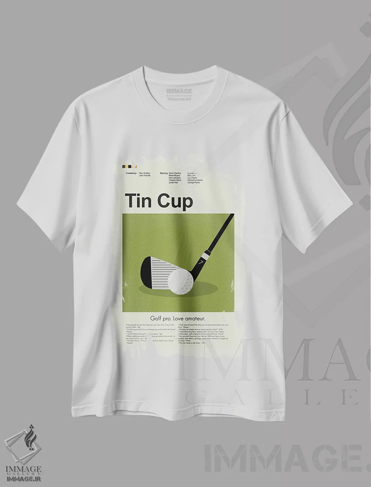 تیشرت سفید طرح دار – تیشرت ورزشی ,تیِن کاپ اثر پرینتس اند گیگلز اثر اَرین هیگرمن immage.ir
