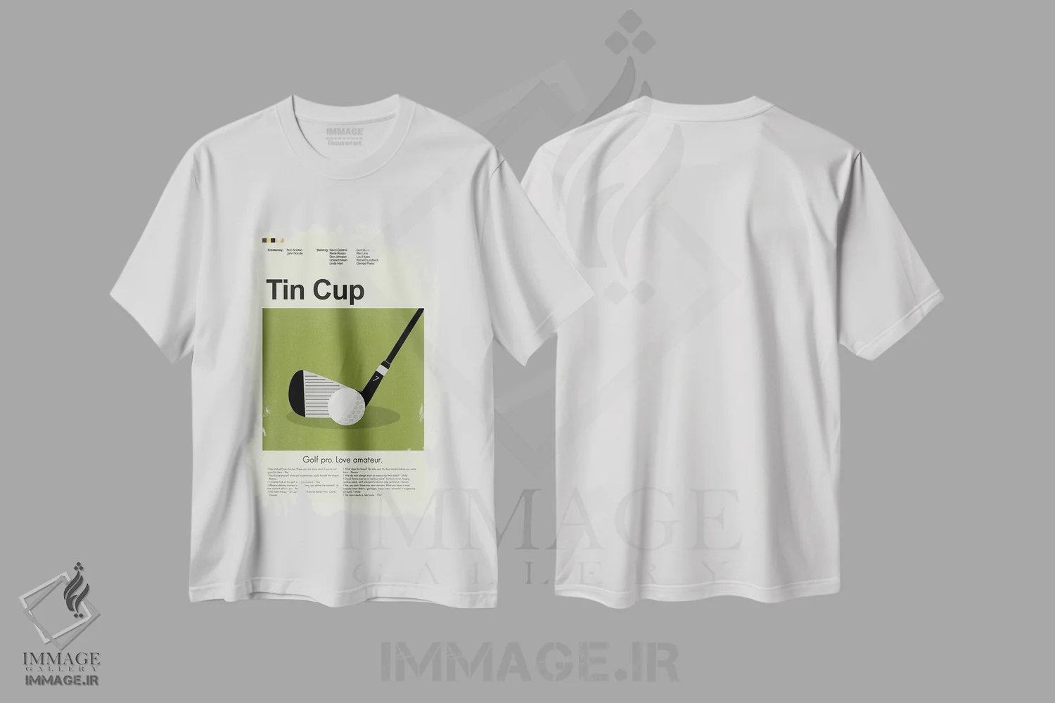 تیشرت سفید طرح دار – تیشرت ورزشی ,تیِن کاپ اثر پرینتس اند گیگلز اثر اَرین هیگرمن immage.ir