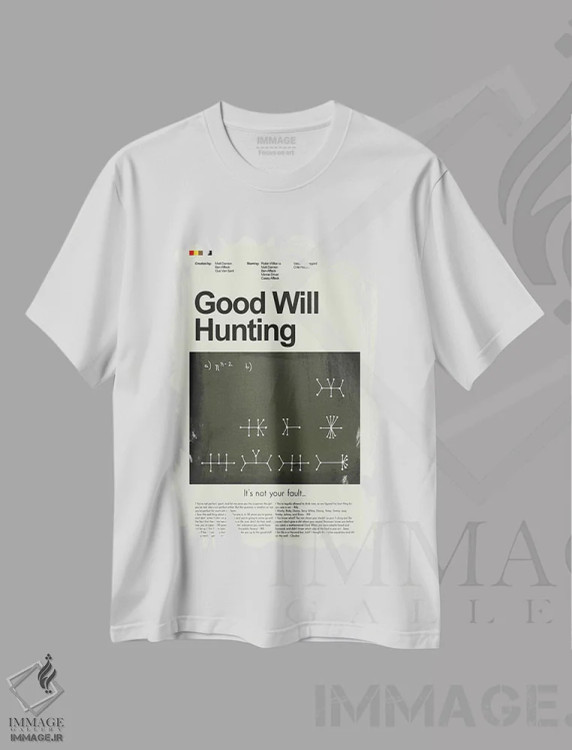 تیشرت سفید طرح دار – تیشرت هنری ,استعدادیابی خوب اثر پرینتس اند گیگلز اثر اَرین هیگرمن immage.ir