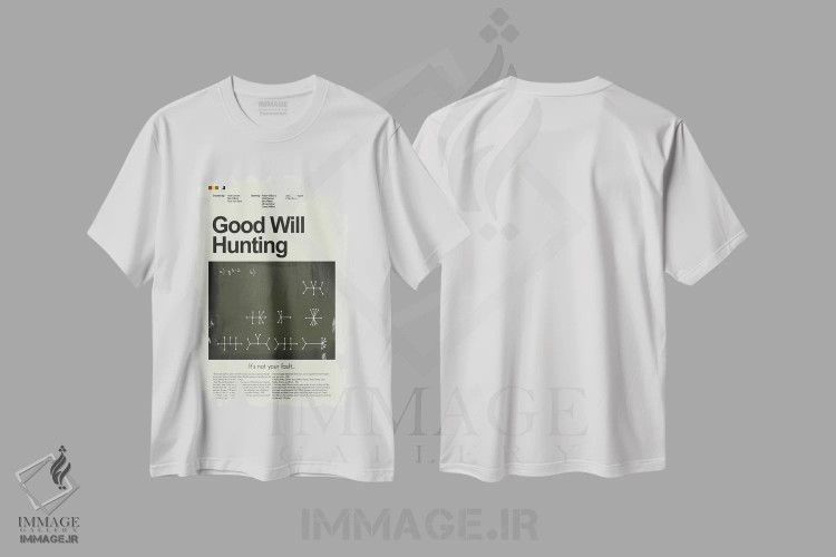 تیشرت سفید طرح دار – تیشرت هنری ,استعدادیابی خوب اثر پرینتس اند گیگلز اثر اَرین هیگرمن immage.ir