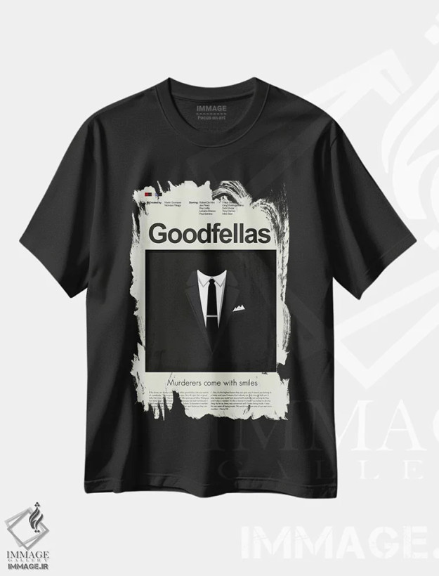 تیشرت مشکی طرح دار – تیشرت وینتیج ,خوب ها اثر پرینتس اند گیگلز اثر اَرین هیگرمن فروشگاه ایماژ