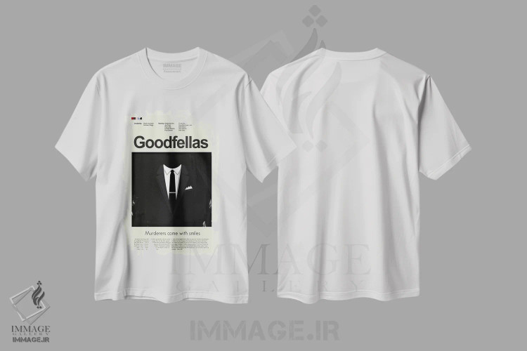 تیشرت سفید طرح دار – تیشرت وینتیج ,خوب ها اثر پرینتس اند گیگلز اثر اَرین هیگرمن immage.ir