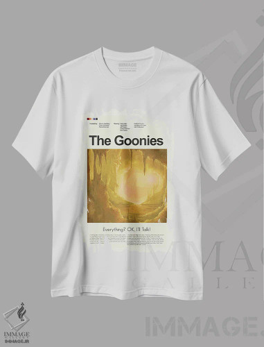 تیشرت سفید طرح دار – تیشرت وینتیج ,گونی ها اثر پرینتس اند گیگلز اثر اَرین هیگرمن فروشگاه ایماژ