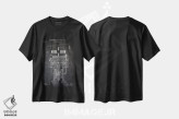 تیشرت مشکی طرح دار – تیشرت وینتیج صنعتی ,ژنراتور الکتریکی تسلا، سیاه اثر پتنت پرینت استور فروشگاه ایماژ