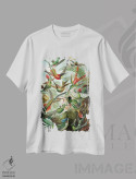 تیشرت سفید طرح دار – تیشرت طبیعت ,مرغ مگس خوارهای هیکل اثر پتنت پرینت استور فروشگاه ایماژ