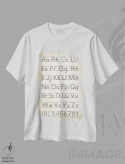 تیشرت سفید طرح دار – تیشرت آموزشی ,دستخط II اثر پتنت پرینت استور immage.ir