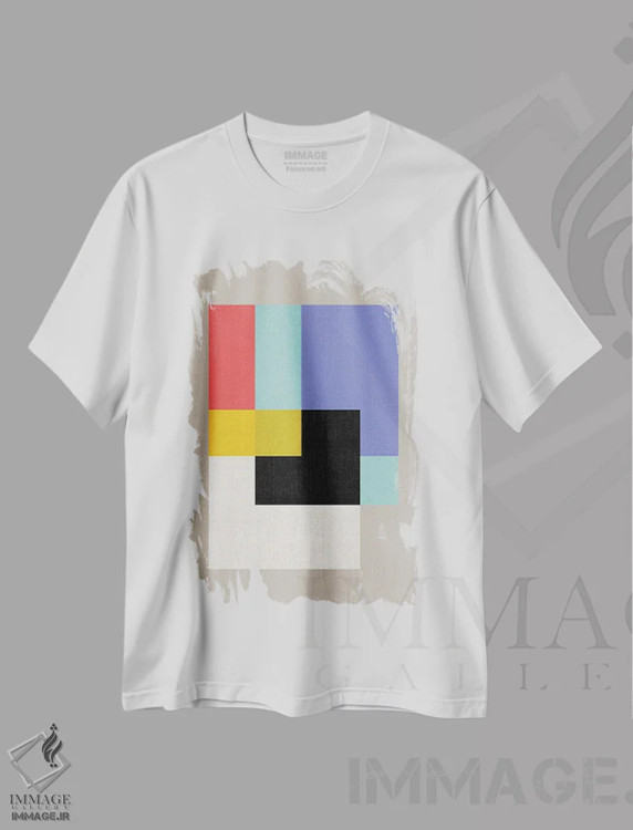 تیشرت سفید طرح دار – تیشرت گرافیکی ,بنتوخ اثر سوزانا پاز فروشگاه ایماژ