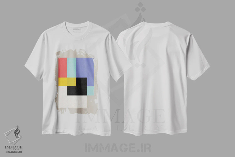تیشرت سفید طرح دار – تیشرت گرافیکی ,بنتوخ اثر سوزانا پاز فروشگاه ایماژ