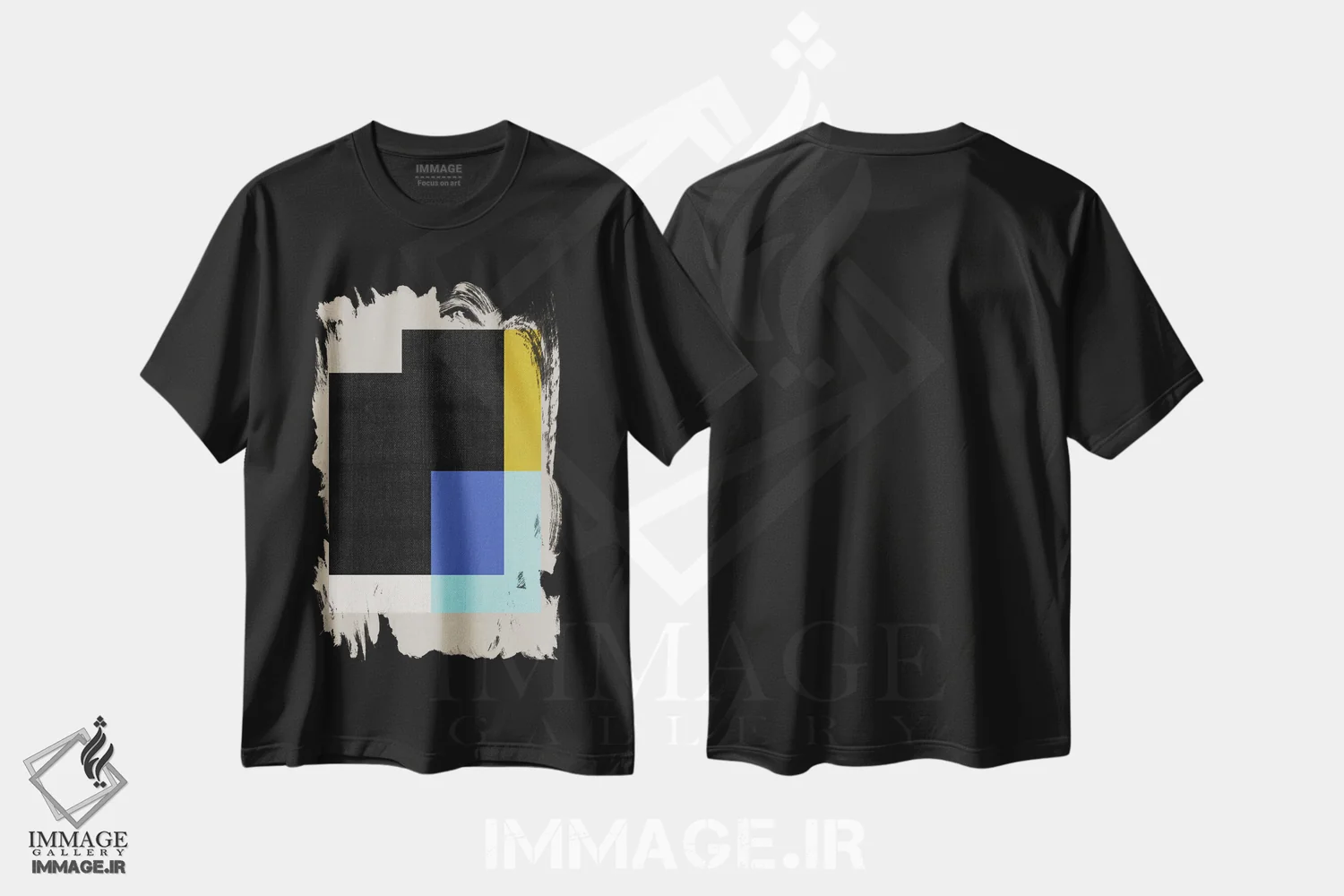 تیشرت مشکی طرح دار – تیشرت گرافیکی ,بنتوخ اثر سوزانا پاز فروشگاه ایماژ