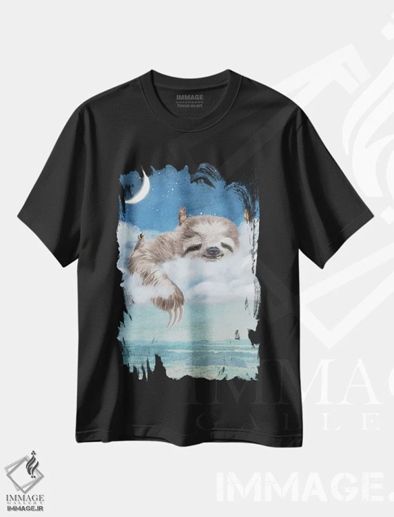 تیشرت مشکی طرح دار – تیشرت فانتزی ,رویای یک کندرو اثر پائولا بل فلورس immage.ir