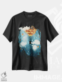 تیشرت مشکی طرح دار – تیشرت فانتزی ,جایی که همه آرزوها برآورده می شوند اثر پائولا بل فلورس فروشگاه ایماژ