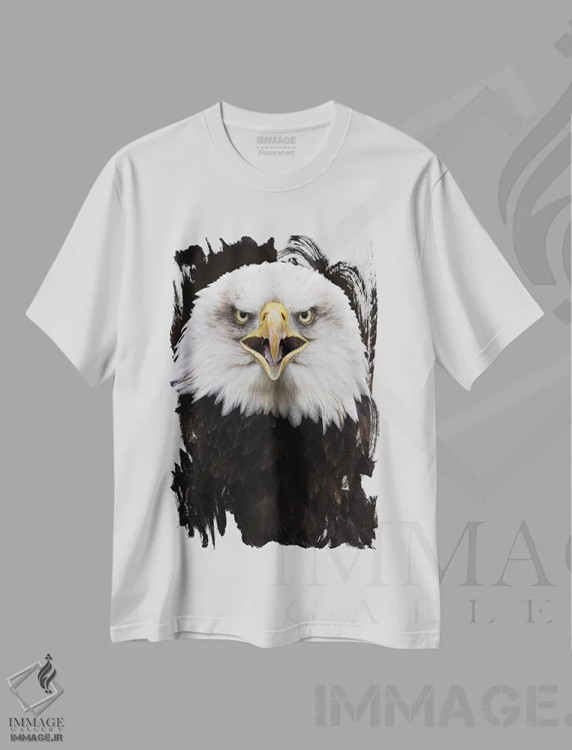 تیشرت سفید طرح دار – تیشرت حیوانات ,چی؟ اثر پاتریک ون بکم فروشگاه ایماژ