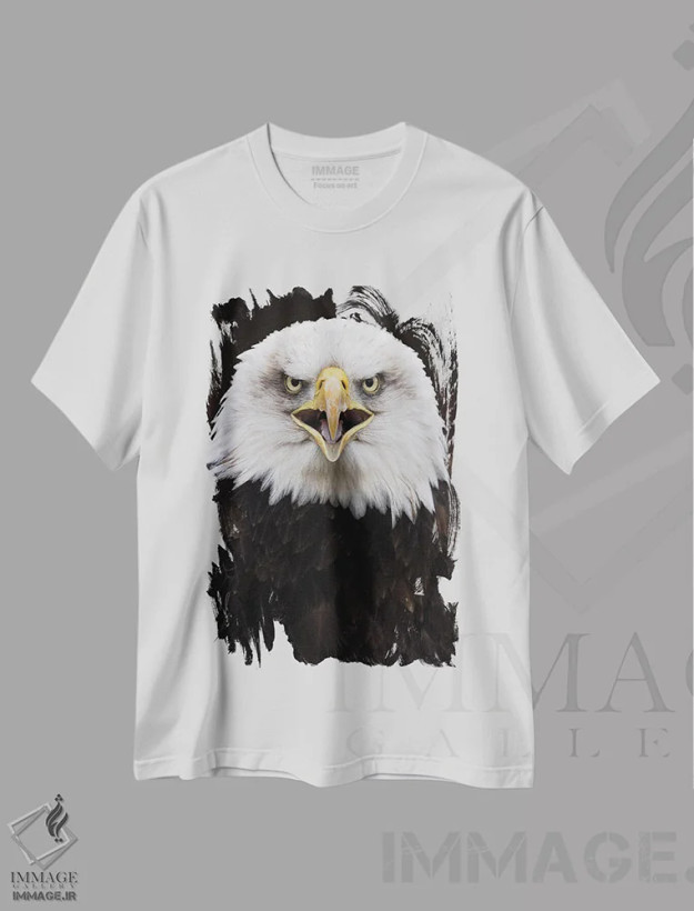 تیشرت سفید طرح دار – تیشرت حیوانات ,چی؟ اثر پاتریک ون بکم فروشگاه ایماژ