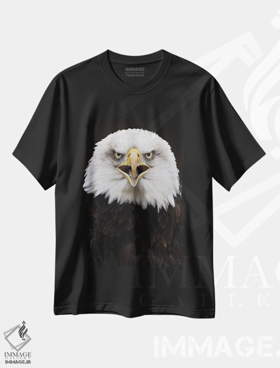 تیشرت مشکی طرح دار – تیشرت حیوانات ,چی؟ اثر پاتریک ون بکم immage.ir