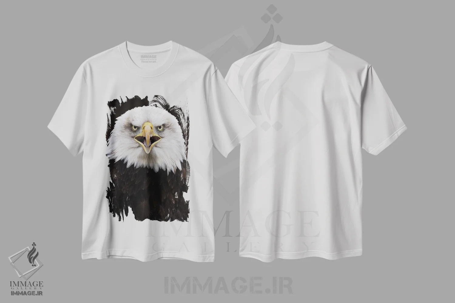 تیشرت سفید طرح دار – تیشرت حیوانات ,چی؟ اثر پاتریک ون بکم فروشگاه ایماژ