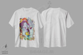 تیشرت سفید طرح دار – تیشرت کارتونی ,اثر پی بی ماهونی آرت فروشگاه ایماژ