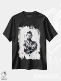 تیشرت مشکی طرح دار – تیشرت گرافیکی ,تاتسویا اثر پِشان فروشگاه ایماژ