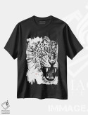 تیشرت مشکی طرح دار – تیشرت اسپرت ,ببر اثر پِشان immage.ir