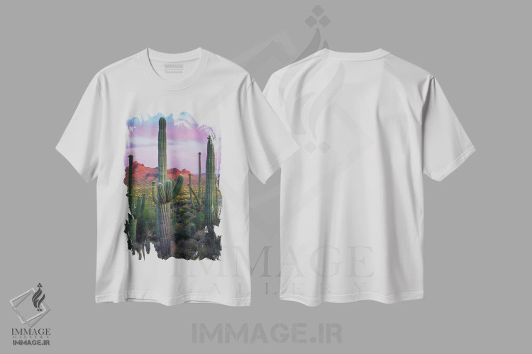 تیشرت سفید طرح دار ساگوارویل، مدیوم اثر پیتر کسکن | فروشگاه ایماژ