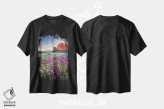 تیشرت مشکی طرح دار چشمه سنگ قرمز، مدیوم اثر پیتر کسکن | فروشگاه ایماژ
