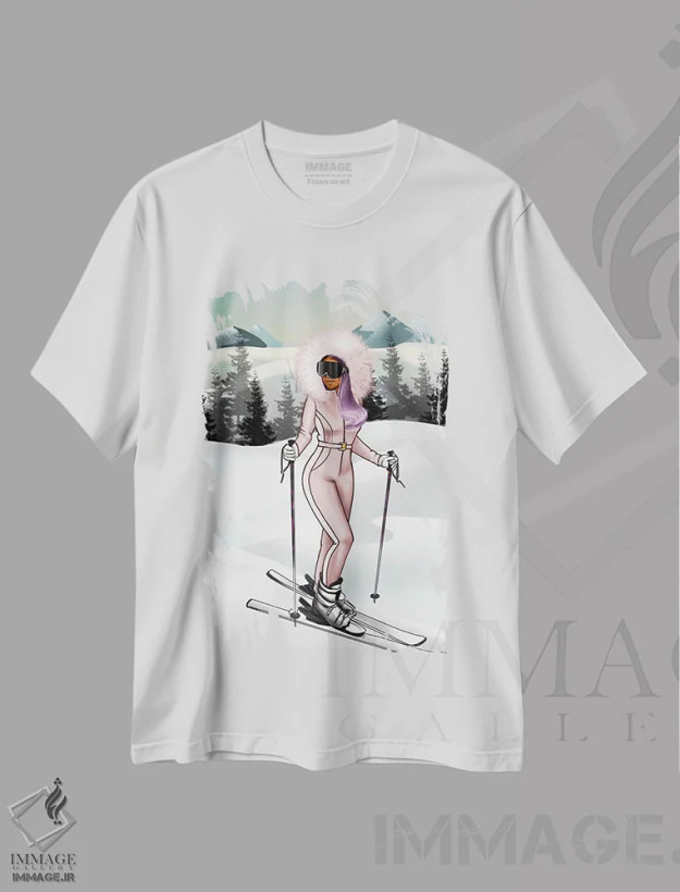 تیشرت سفید طرح دار شکلات در سوئیس، هنر آمریکایی آفریقایی تبار اثر پنیل انچیل | فروشگاه ایماژ