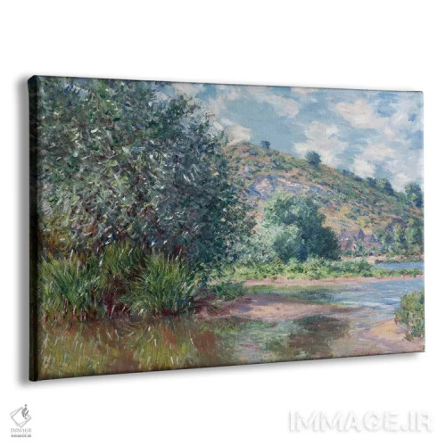تابلو منظرهای در پورت-ویلز ۱۸۸۵ اثر کلود مونه (نقاش معروف فرانسوی) - نمای پرسپکتیو محصول