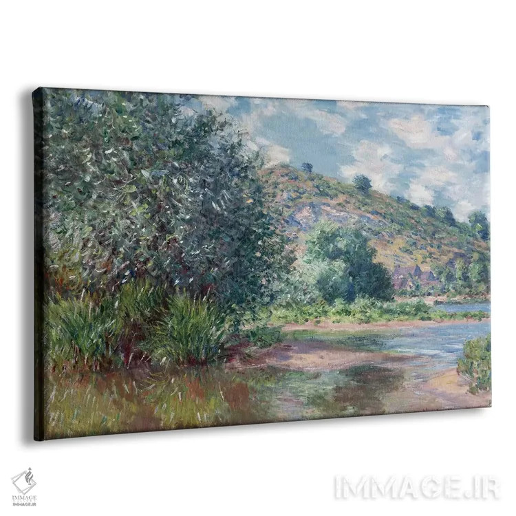 تابلو منظرهای در پورت-ویلز ۱۸۸۵ اثر کلود مونه (نقاش معروف فرانسوی) - نمای پرسپکتیو محصول