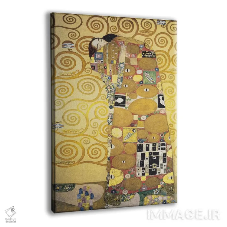 تابلو وفا یا تحقق، ۱۹۰۵ اثر گوستاو کلیمت - نمای پرسپکتیو محصول