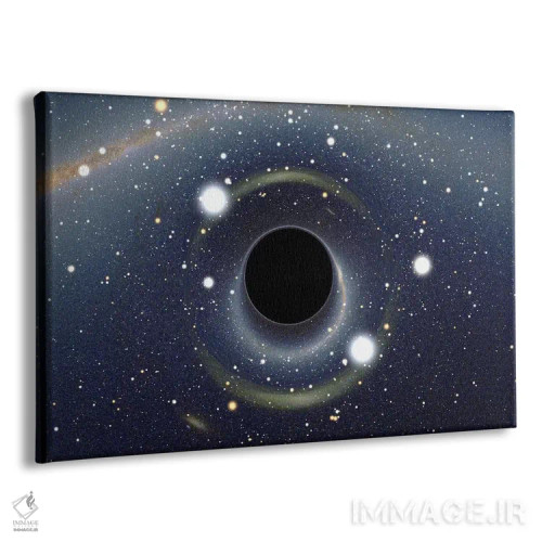 تابلو سیاهچاله MAXI در حال بلعیدن ستاره (تلسکوپ فضایی XMM-Newton) اثر هنرمند ناشناس - نمای پرسپکتیو محصول