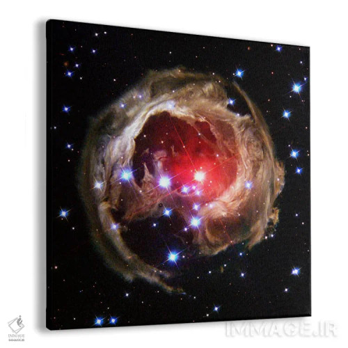 تابلو وی۸۳۸ تکشاخ (تلسکوپ فضایی هابل) اثر ناسا (آژانس فضایی آمریکا) - نمای پرسپکتیو محصول