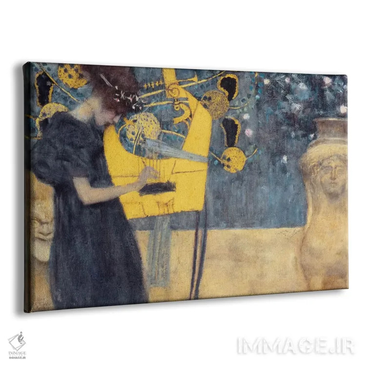 تابلو موسیقی ۱، ۱۸۹۵ اثر گوستاو کلیمت - نمای پرسپکتیو محصول