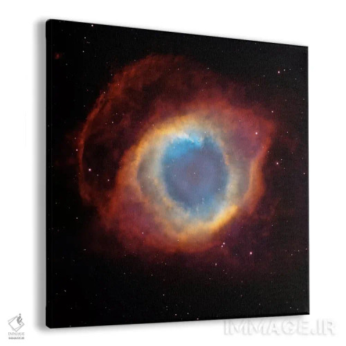 تابلو سحابی هلیکس (چشم خدا) (هابل) اثر ناسا (آژانس فضایی آمریکا) - نمای پرسپکتیو محصول