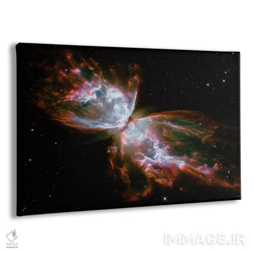 تابلو سحابی پروانه (هابل) اثر ناسا (آژانس فضایی آمریکا) - نمای پرسپکتیو محصول