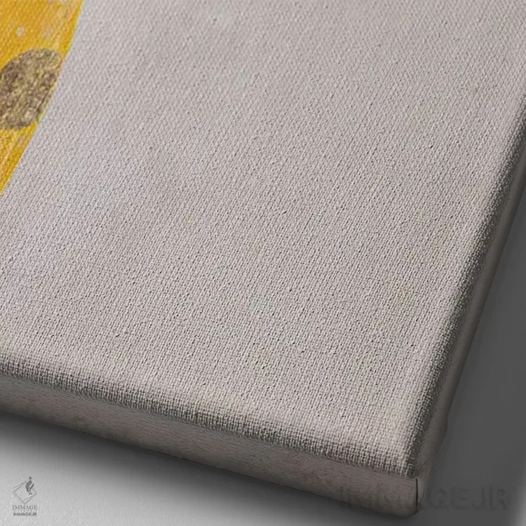 تابلو شعر، ۱۹۰۲ اثر گوستاو کلیمت - نمای نزدیک بافت بوم