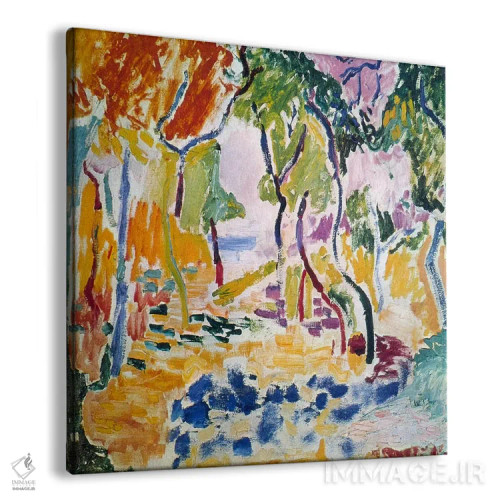 تابلو منظره نزدیک کولیور (مطالعهای برای لابونهور دو ویور)، ۱۹۰۵ اثر آنری ماتیس - نمای پرسپکتیو محصول