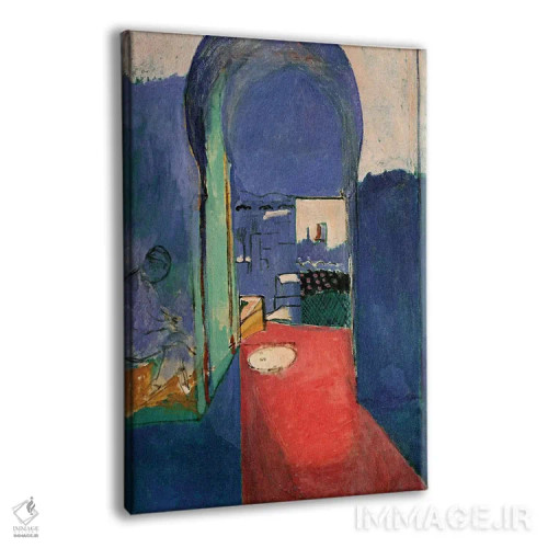 تابلو ورودی قصبه (دژ)، ۱۹۱۲ اثر آنری ماتیس - نمای پرسپکتیو محصول