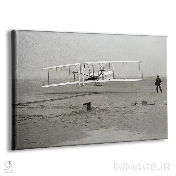 تابلو برادران رایت اثر کیتی هاوک - نمای پرسپکتیو محصول