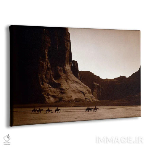 تابلو دره شلی، ناواهو (آمریکا) اثر هنرمند ناشناس - نمای پرسپکتیو محصول