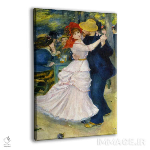 تابلو رقص در بوگیوال اثر پیر-اوگوست رنوار - نمای پرسپکتیو محصول