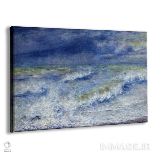 تابلو موج ۱۸۷۹ (عنوان فرانسوی) اثر پیر-اوگوست رنوار - نمای پرسپکتیو محصول
