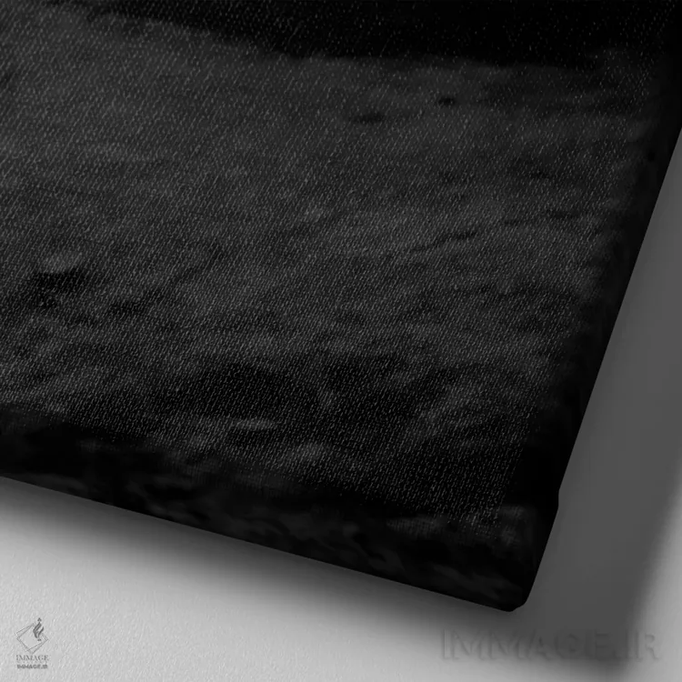 تابلو زن در آب اثر تونی فریسل (عکاس زن آمریکایی) - نمای نزدیک بافت بوم